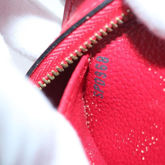 Louis Vuitton Dauphine Red Leather Clutch Bag (Pre-Owned) - Picture 11 of 16